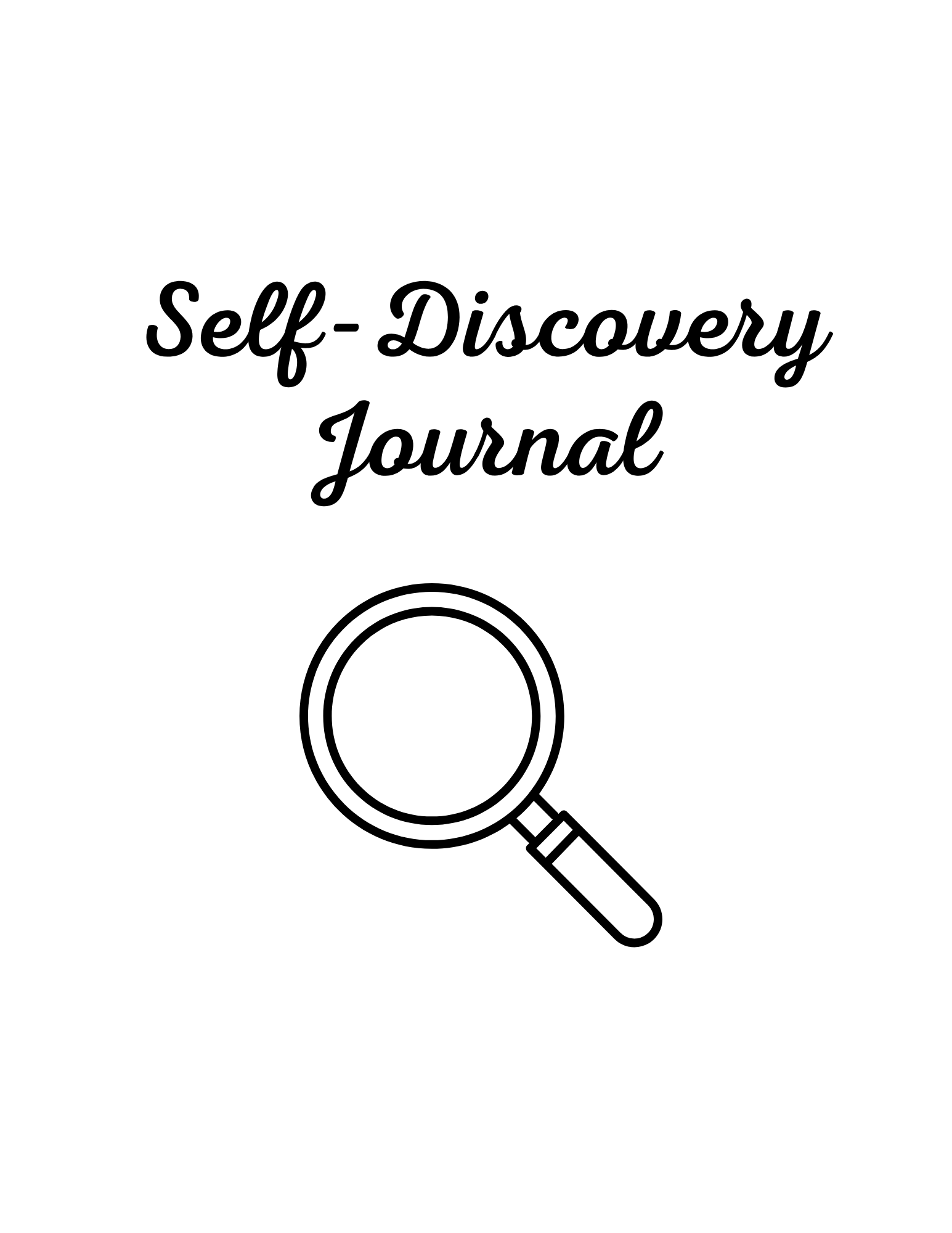 Self-Discovery Journal