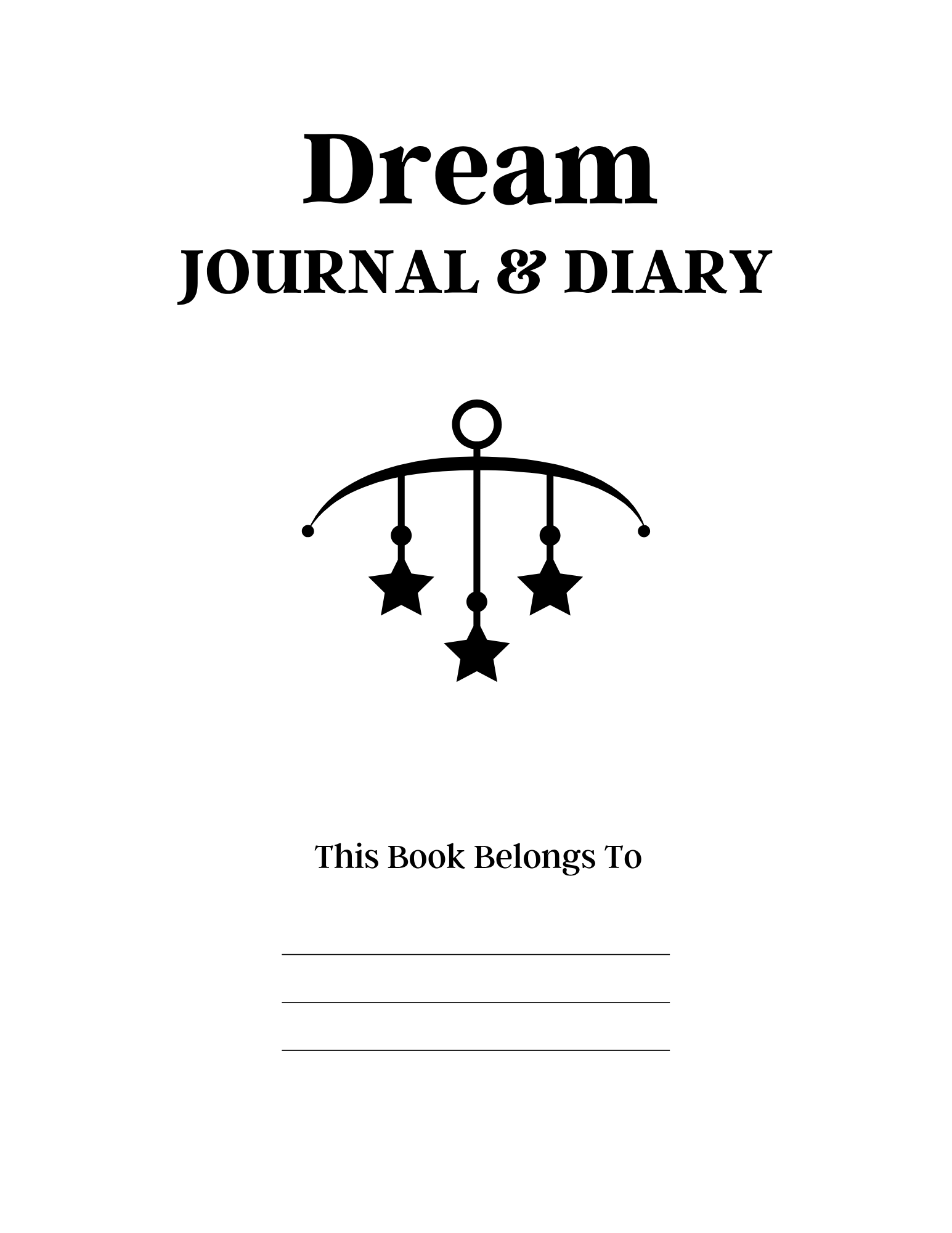 Dream Journal & Diary