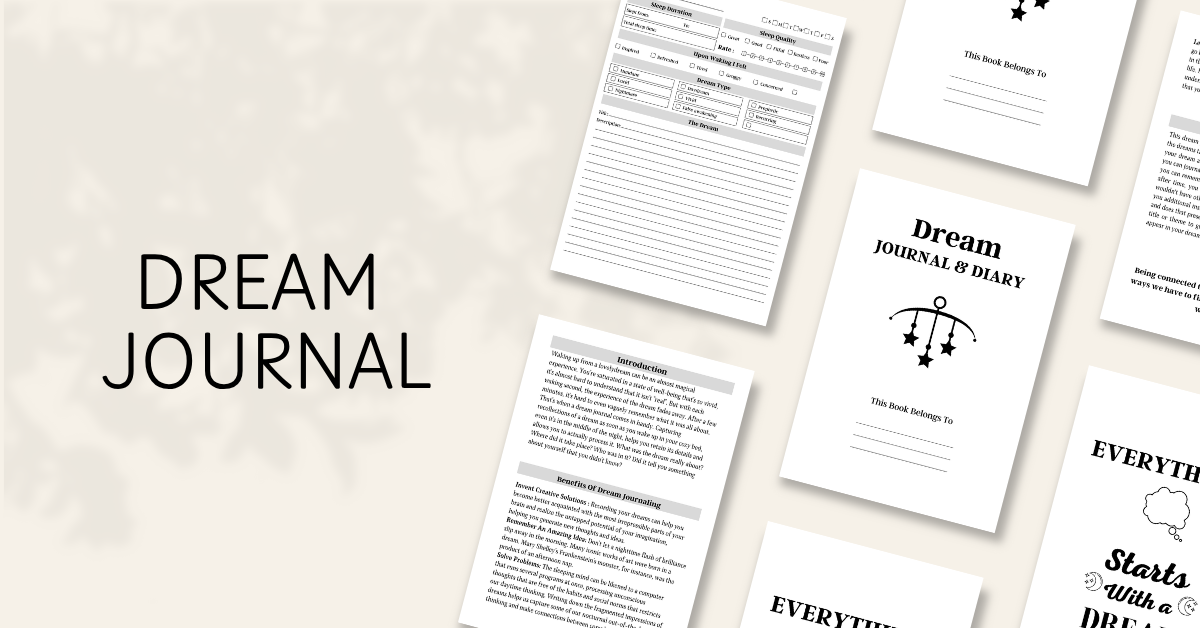 Dream Journal & Diary