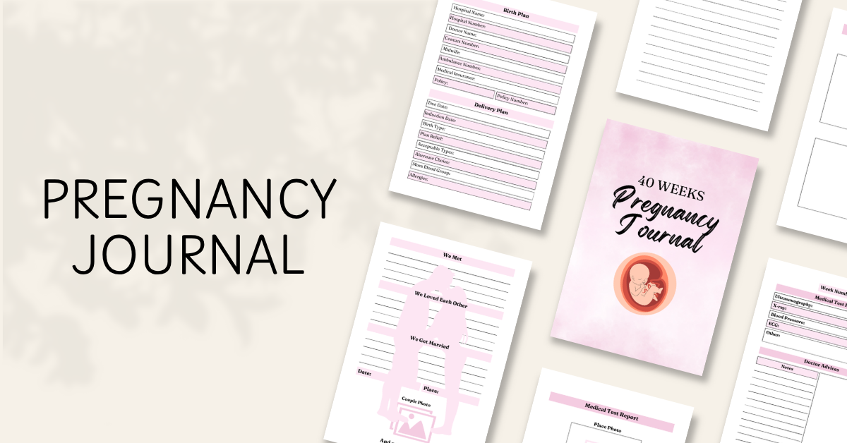 40 Weeks Pregnancy Journal