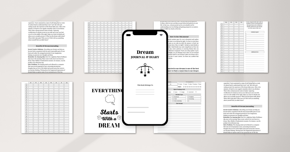Dream Journal & Diary